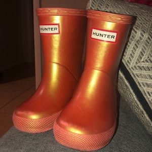 Hunter rain boots